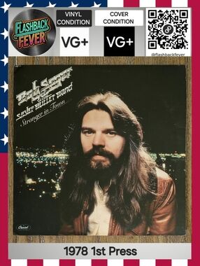 BOB SEGER•Stranger in Town•May 15, 1978 US (#SW-11698) Capitol L.A. Pressing